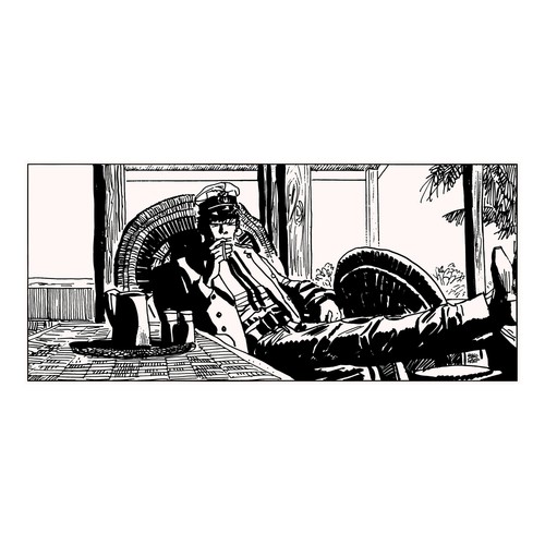 Serigrafia corto maltese - corto,