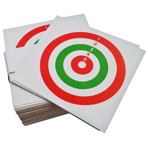 100 bersagli cartoncino - 100,