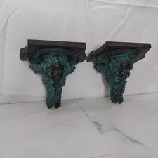 Coppia mensole da parete