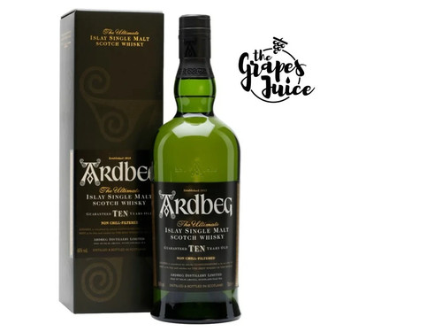 Ardbeg ten years old - ardbeg,