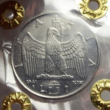 1 Lira -Ac- 1941 "Impero" - FDC- Perizia F.Cavaliere