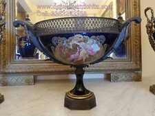 Alzata in porcellana di Sevres