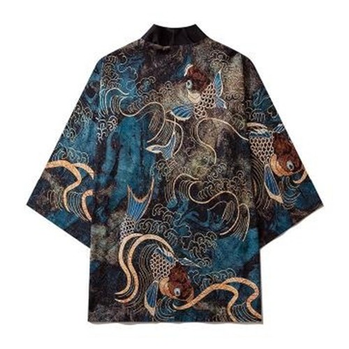 Camicia uomo giapponese kimono