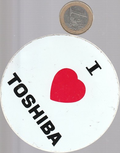 Autocollant toshiba - autocollant., fi.