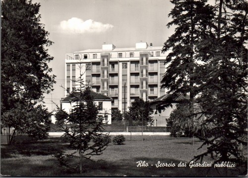 Milano rho scorcio giardini - milano,