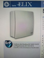 Elicent aspiratore centrifugo Serie Elix Con TIMER diametro 100 2EV1001