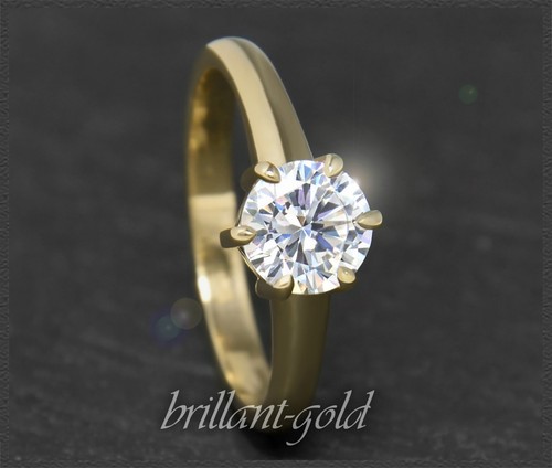 Anello con diamanti oro 585 - con, in