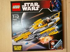 Lego STAR WARS 7669 Anakin's Jedi Starfighter black box nuovo, sigillato 2008