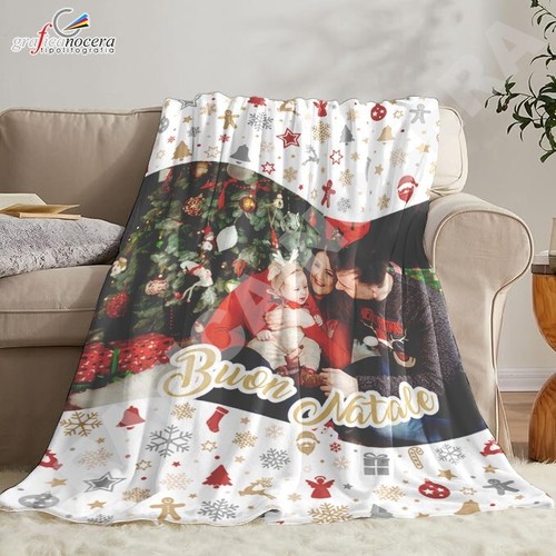 Plaid personalizzato con foto