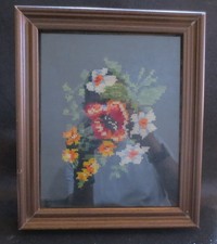 Quadro con Ricamo a Punto