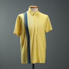 Gianni Versace T-Shirt Uomo Vintage Misto Lino Taglia 48 Italia Originale