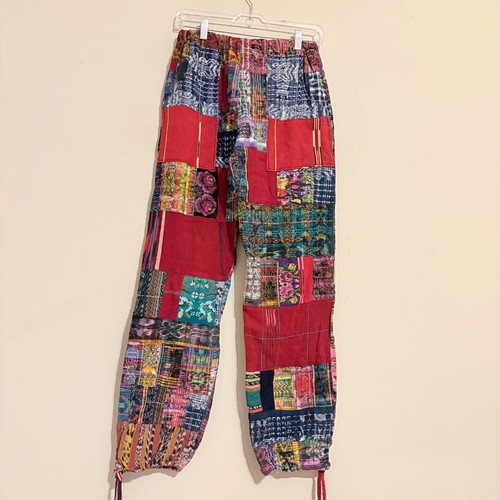 Pantaloni harem boho patchwork