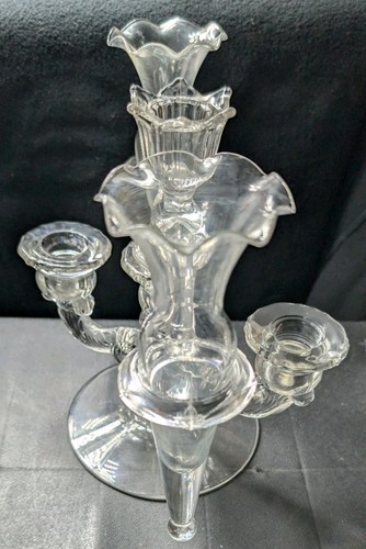 Candelabro vetro vintage