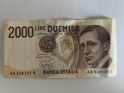 Banconota 2000 lire - banconota, serie