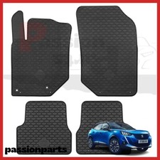TAPPETI PEUGEOT 2008 DAL 2019 IN GOMMA TAPPETINI SAGOMATI SU MISURA KIT   