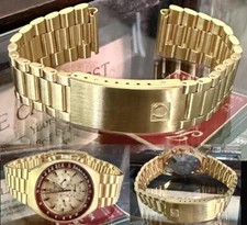 Bracciale Omega Mark II Speedmaster Placca Oro Distribuzione 20mm Marcato 1162/173