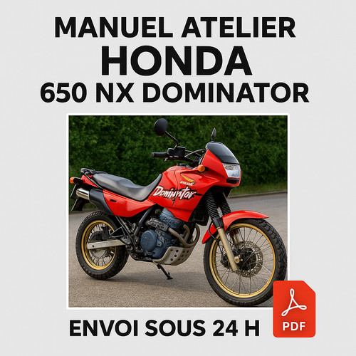 Manuel atelier honda 650 - atelier,