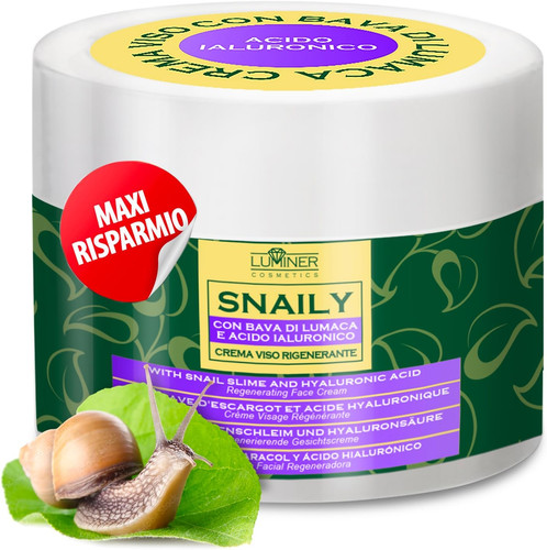 Crema viso bava lumaca - di,