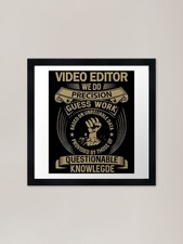 Video editor stampa artistica