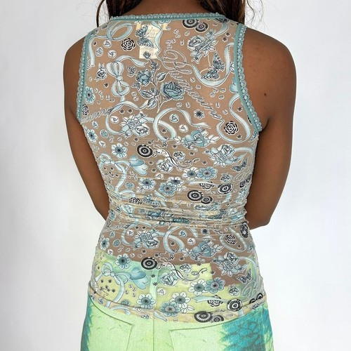 Canotta vintage blumarine - vintage,