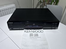 Kenwood DPF-2030 Lettore CD Compact Disc Nero Qualità Originale Testato Funzionante