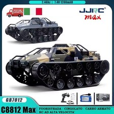 Modello RC Auto Telecomandata CARRO ARMATO Cingolato Fuoristrada Radiocomandato