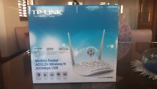 Modem Router TP-LINK TD-W8968 WiFi Wireless ADSL2+ 300Mbps 4 porte LAN e USB