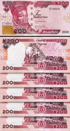 Nigeria 200 naira 2024 unc - nigeria,
