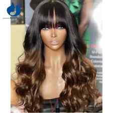 Parrucca capelli umani marrone