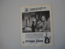 advertising Pubblicità 1968 GRAPPA PIAVE