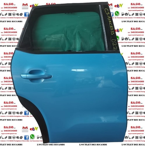 Portiera posteriore destra - posteriore, dx