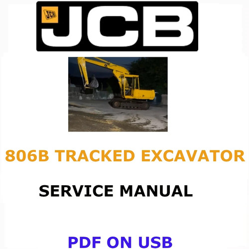 Jcb 806b escavatore cingolato - jcb,