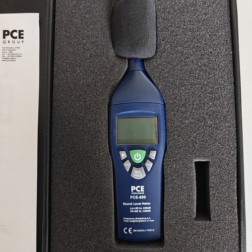Fonometro plc 999 - fonometro,