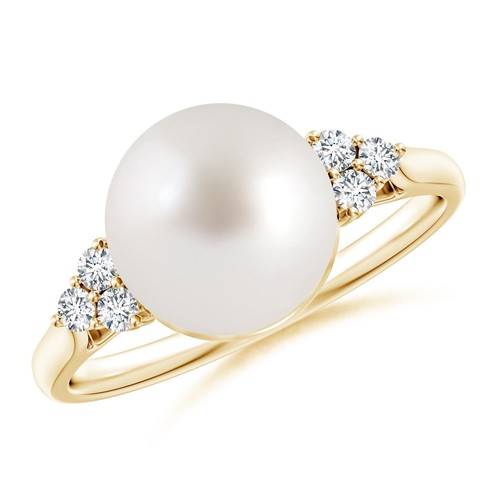 Angara anello con - con, perla