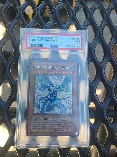 Blue eyes shining dragon - shining,