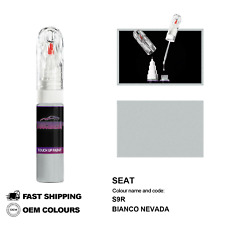 PER SEAT BIANCO NEVADA S9R Ritocco Penna Vernice Brush Fix Kit Scratch Chip Set