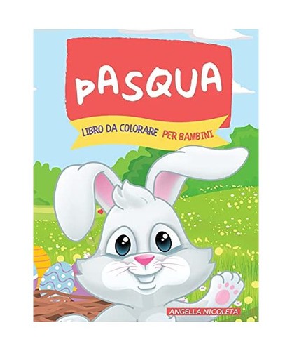 Pasqua libro colorare per - pasqua,
