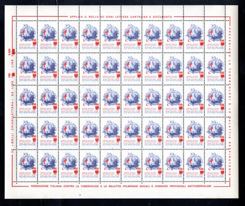 Antitubercolare lire 100 10 - antitubercolare,