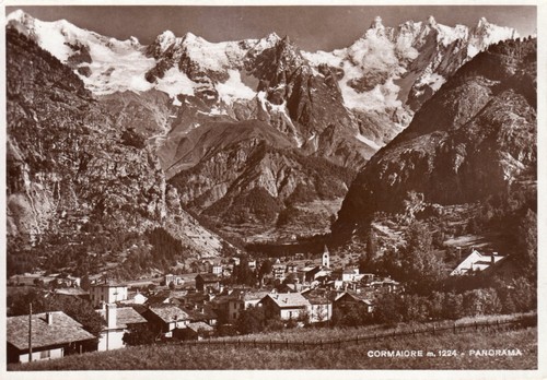 Cartolina courmayeur - cartolina,