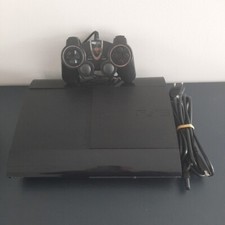Console Sony PlayStation 3 Ps3 Ultraslim 465Gb CECH-4004C Avec Cables Et Manette