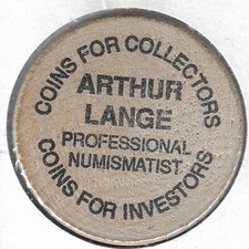 Arthur Lange, Numismatico