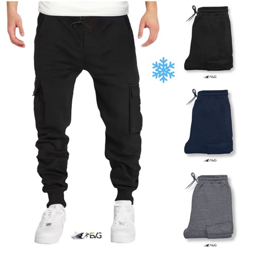 Pantalone tuta felpato - pantalone, tasconi