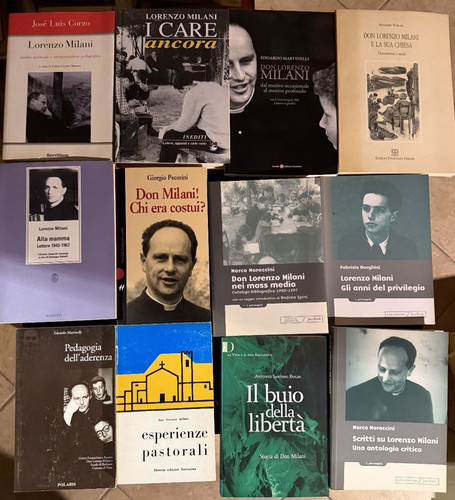 Lotto libri don milani - libri,