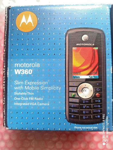 Motorola w360 confezione - motorola,