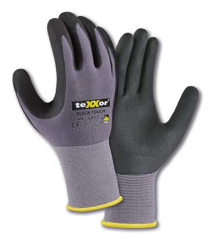 Texxor black touch guanti - black,