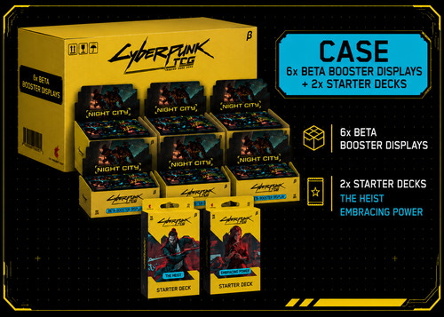 Cyberpunk tcg beta booster - cyberpunk,