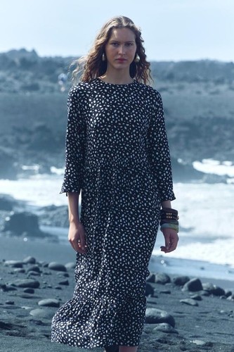 Nwt zara long - dress, zw