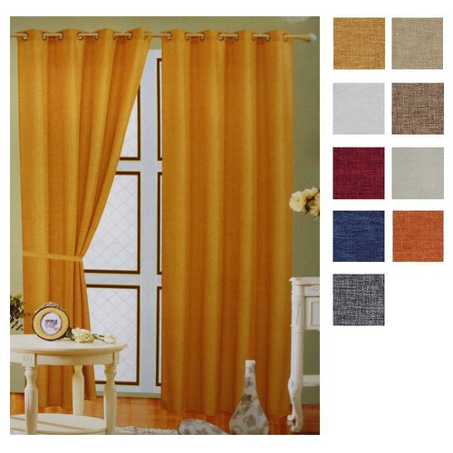 Tenda canapone con anelli - tenda,
