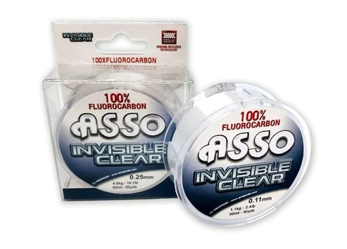 Monofilo pesca asso invisible - monofilo,