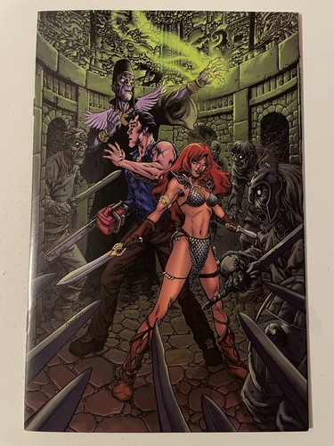 Red sonja army darkness - sonja,